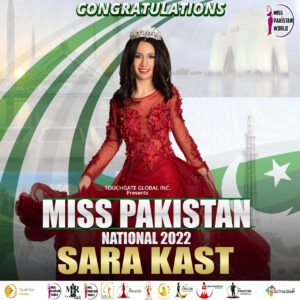 Sara Kast - Miss Pakistan National 2022