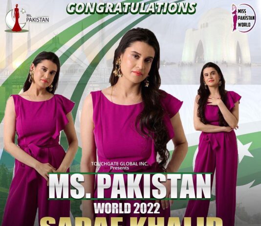 Dr. Sadaf Khalid – Ms. Pakistan World 2022 Interview